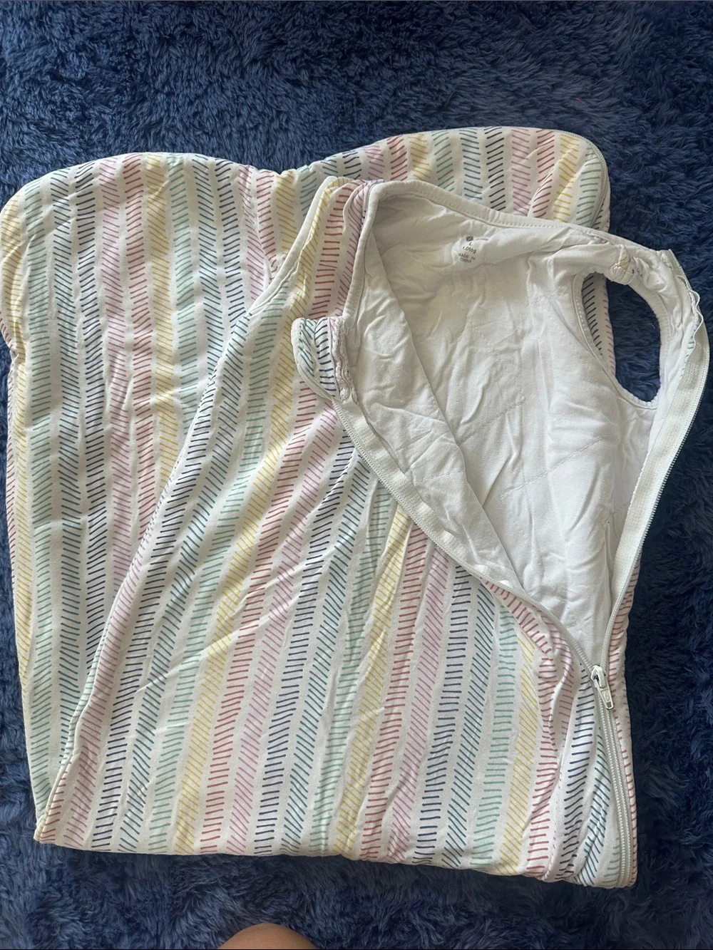 Kyte Striped Baby Sleep Sack - Multi-Color 1tog